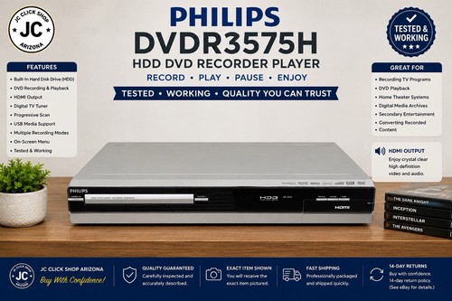 Philips dvdr3575h lettore dvd - philips,