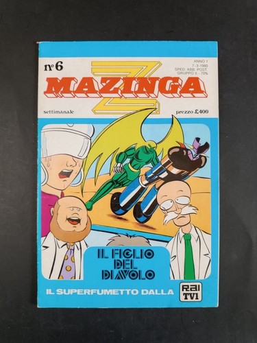 Fumetto mazinga numero - z, 6