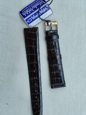 Cinturino in Pelle  Nero  Gold