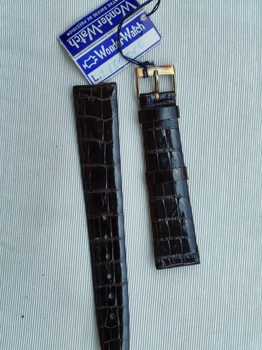 Cinturino pelle nero gold - ,