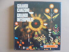 GRANDI CANZONI GRANDI INTERPRETI - COFANETTO BOX 10 DISCHI IN VINILE