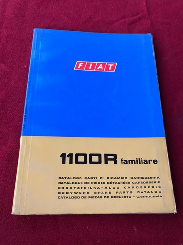 Fiat 1100 familiare manuale - familiare,