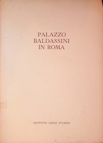 Palazzo baldassini roma - palazzo, in