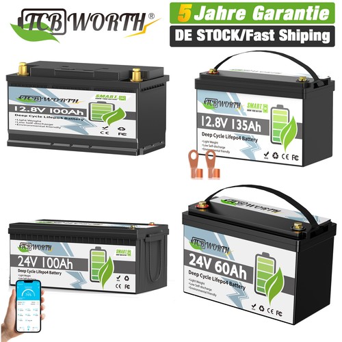 Batteria litio 12v - 100ah, 135ah