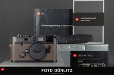 Leica M7 0.72 nera 10503 analogica (servizio 22.10.2025) FOTO-GÖRLITZ VENDITA