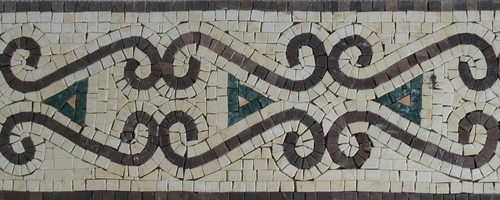 Mosaico marmo bordo