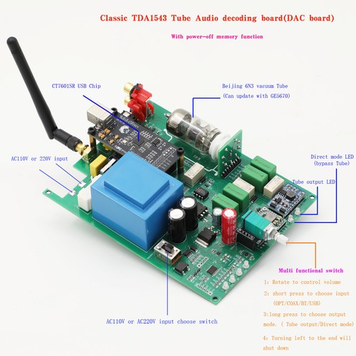 Classic tda1543 tubo - tda1543,