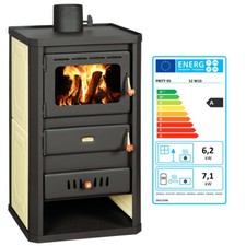 PRITY S2 W10 13,3 kW | Stufa legna con acqua calda per termosifoni A
