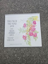 Calendario cartolina vintage