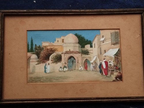 Quadro scena araba collage - araba.,