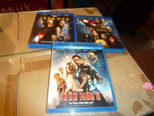 Marvel iron man trilogy - iron,