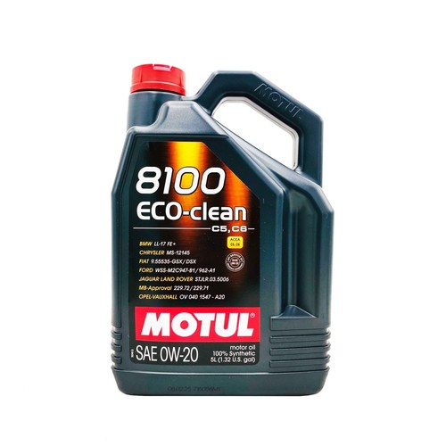 Litri olio motul 8100 - 5,