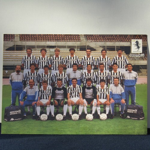 Maxi cartolina squadra calcio