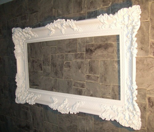Cornice portafoto xxl bianca