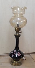 Lampada In Vetro D 'Epoca