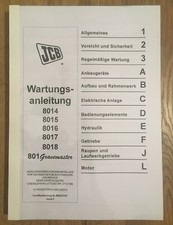 JCB 8014 8015 8016 8017 8018