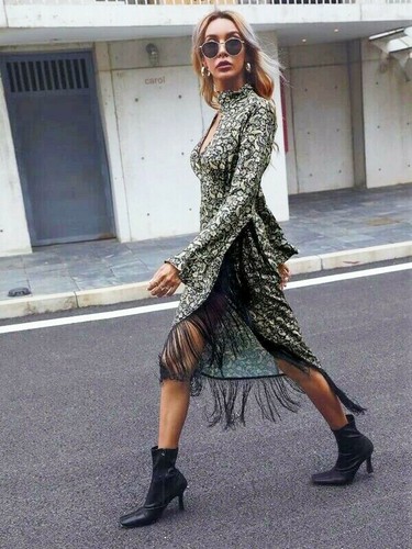 Zara abito midi - midi, e