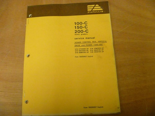 Fiat allis 100 150 - fiat-allis, 150-c