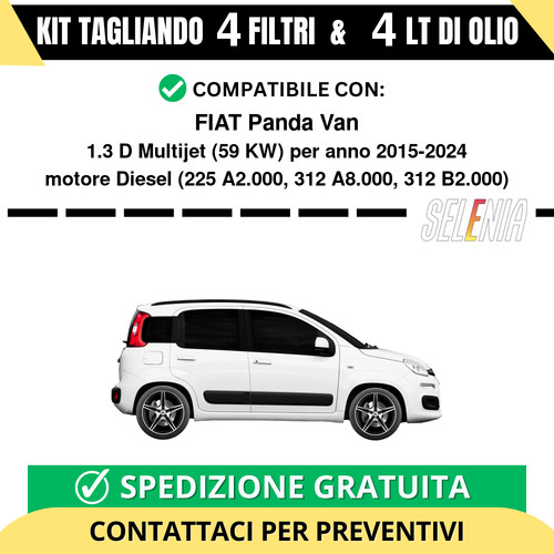 Tagliando per fiat panda - panda, van