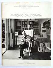 Catalogo Antonio Calderara Ferrara 1981 Mostra Pittura Arte Contemporanea (Q1)
