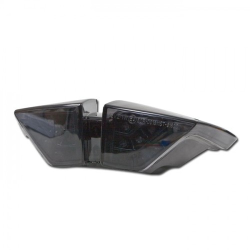 Fanale posteriore led nero - led,