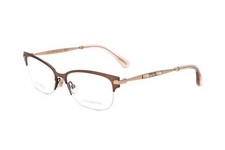 Occhiali da Vista Jimmy Choo JC182 14W BROWN ROSE GOLD 53/16/140 Donna
