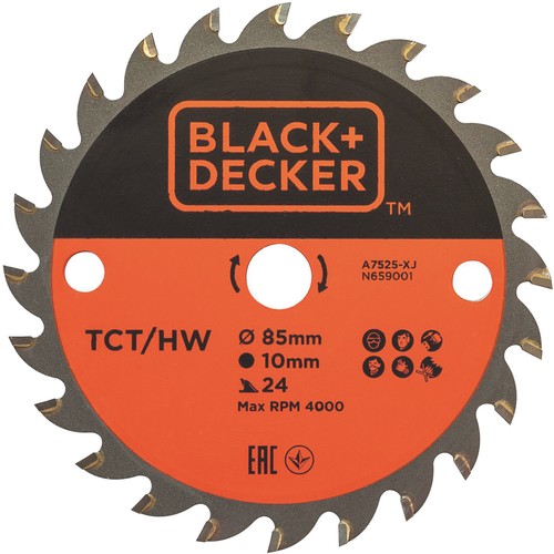 Black decker lama tct - tct, a7525-xj