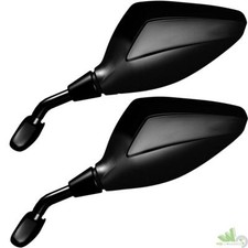 2 SPECCHIETTI MOTO OMOLOGATI HONDA CBR 600 F 2001 2002 2003 2004 NERO CUPOLINO