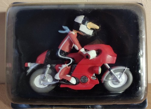 Figurine moto résine - résine, joe