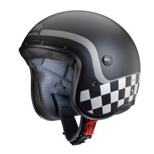 Casco jet fibra Moto CABERG