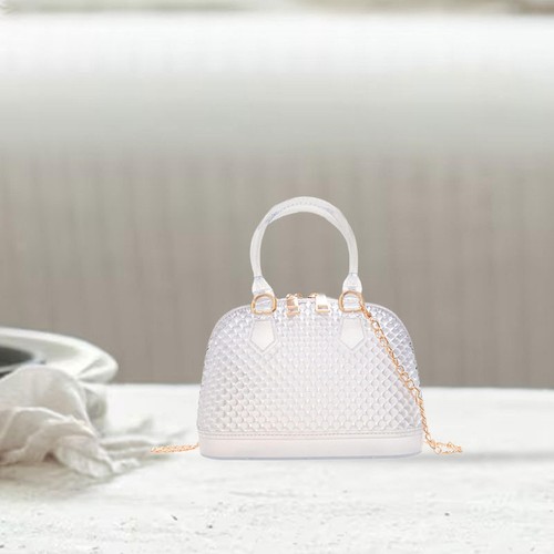 Borsa tracolla con catena - con,
