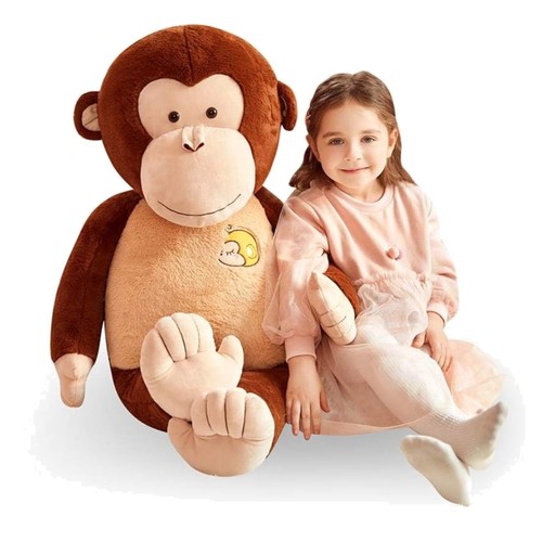 Peluche scimmia marrone - , super