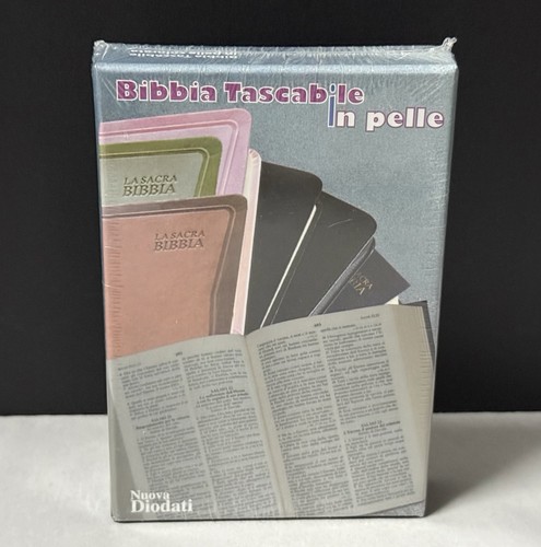 Bibbia tascabile pelle - bibbia, in