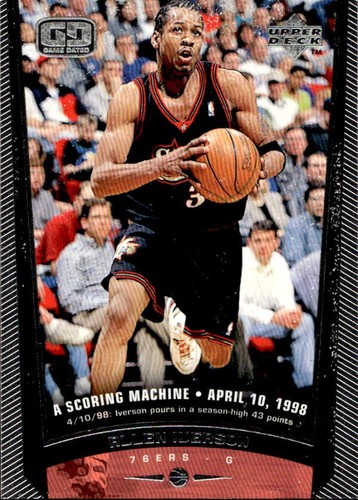 Card nba allen iverson upper - card,