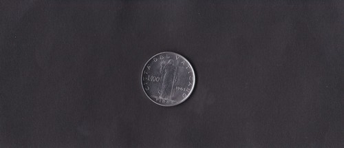 1961 vaticano moneta lire - vaticano, da