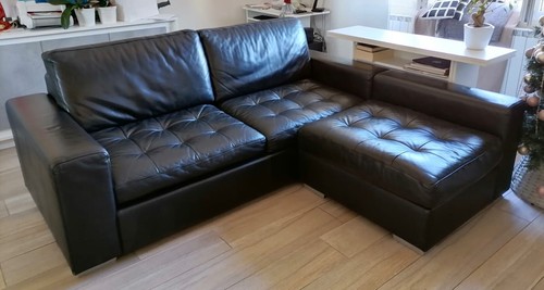 Divano pelle con - divano,