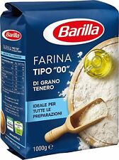 FARINA 00 BARILLA 1 KG GRANO TENERO TIPO "00" IDEALE PREPARAZIONI DOLCI E SALATE