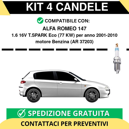 Kit candele per - 4,
