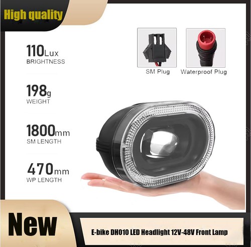 Faro 12v 48v ebike dh010 - 12v-48v,