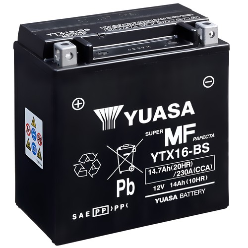 Batteria yuasa ytx16 1 - yuasa, ytx16-bs-1