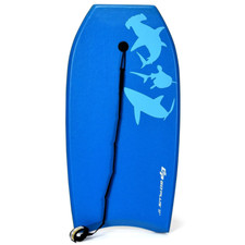 Tavola Da Surf Con Cinturino per Piedi Bodyboard Da Surf per Bambini/Adulti 104X