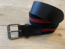 CINTURA UOMO tela pelle