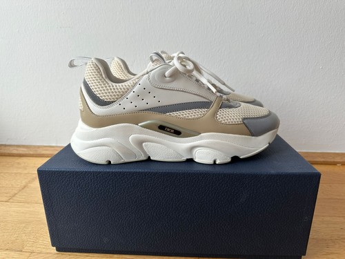 Dior b22 sneakers beige bianco - dior,