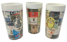 Bicchieri Pubblicitari in Plastica 3 Pz