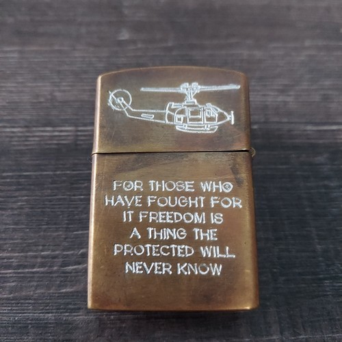 Zippo vietnam emblema - zippo, (emblema