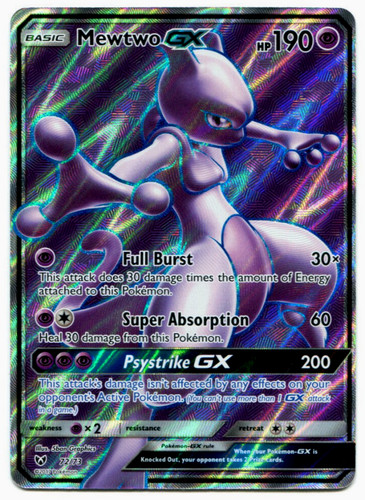 Pokemon mewtwo full art - pokemon,