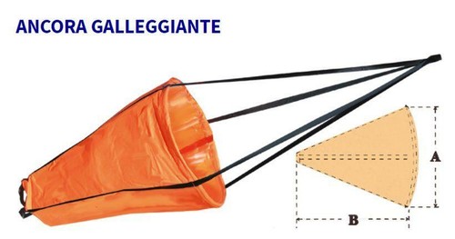 Ancora galleggiante pvc 53x73 - galleggiante,