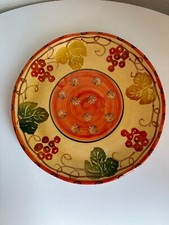 Piatto Insalata Dipinto A Mano