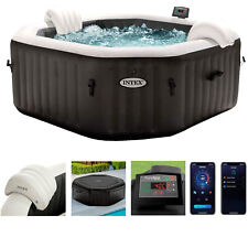 Intex 28458 Whirlpool Pure SPA Bubble e Jet Massage Deluxe 201x71cm, 4 posti