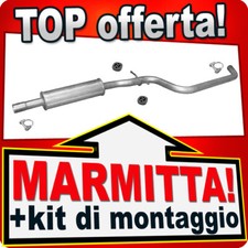 Centrale di Scarico per VW GOLF 5 V & PLUS 1.4 75/80 CV 2003-2008 Marmitta